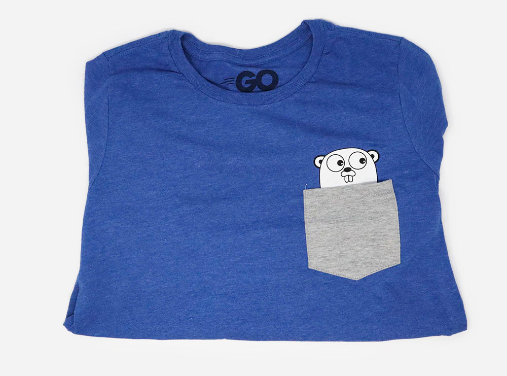Men's Peek-A-Boo Gopher Pocket Tee