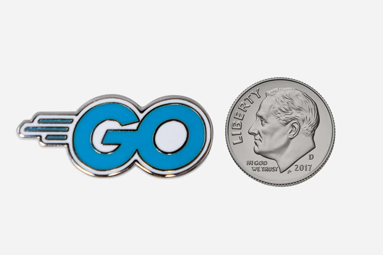 Golang Logo Lapel Pin