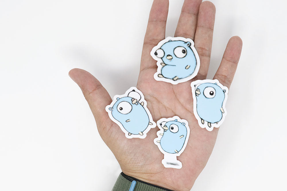 Golang Gopher Decals