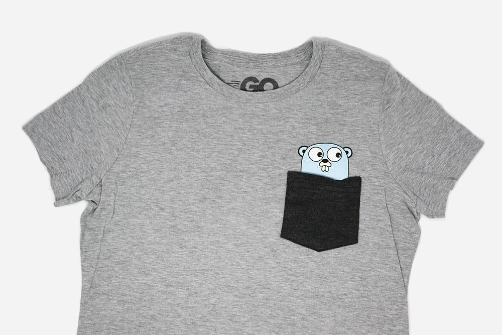 Women's Peek-A-Boo Gopher Pocket Tee