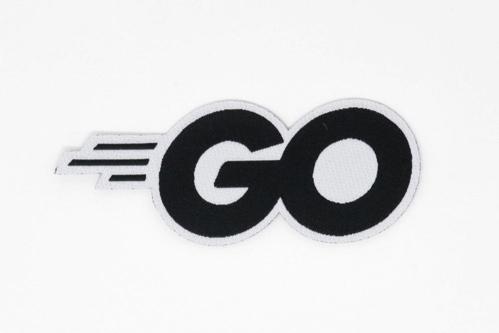 Golang Logo Woven Patches