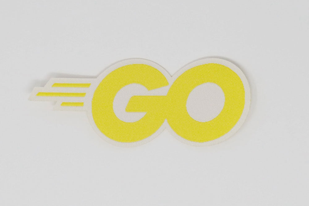 Golang Logo Woven Patches