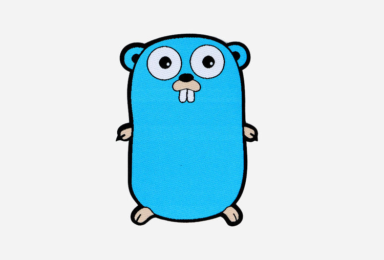 Golang Gopher Woven Patch – Ardan Labs Swag Store