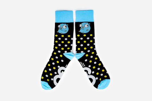 Sitting Gopher Dress Socks - Adult